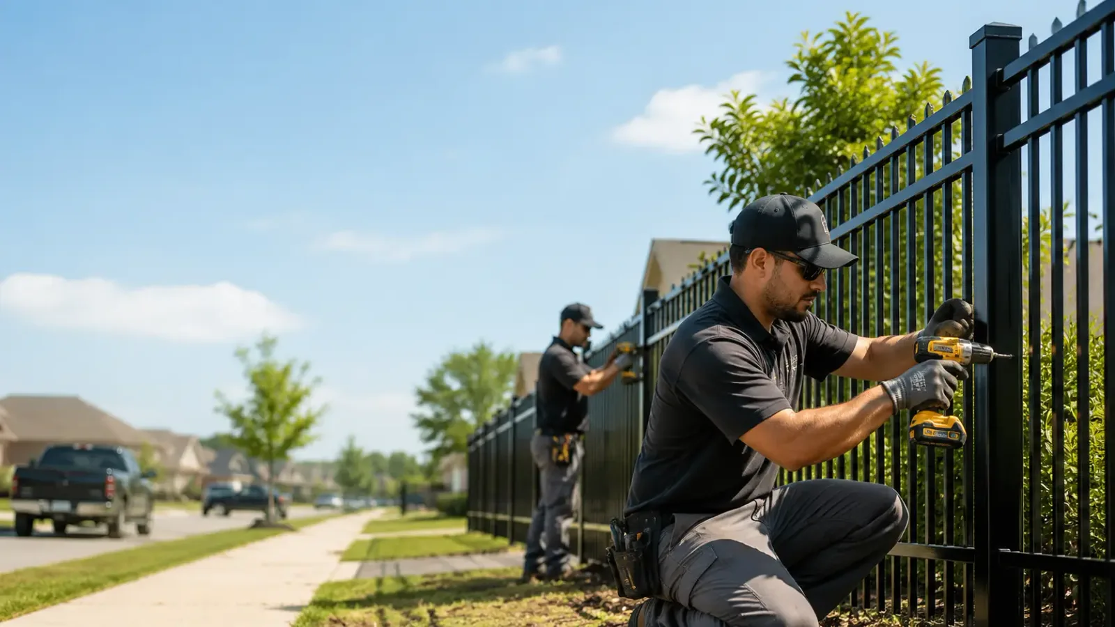 Metal Fence Installation in Fleming, OH